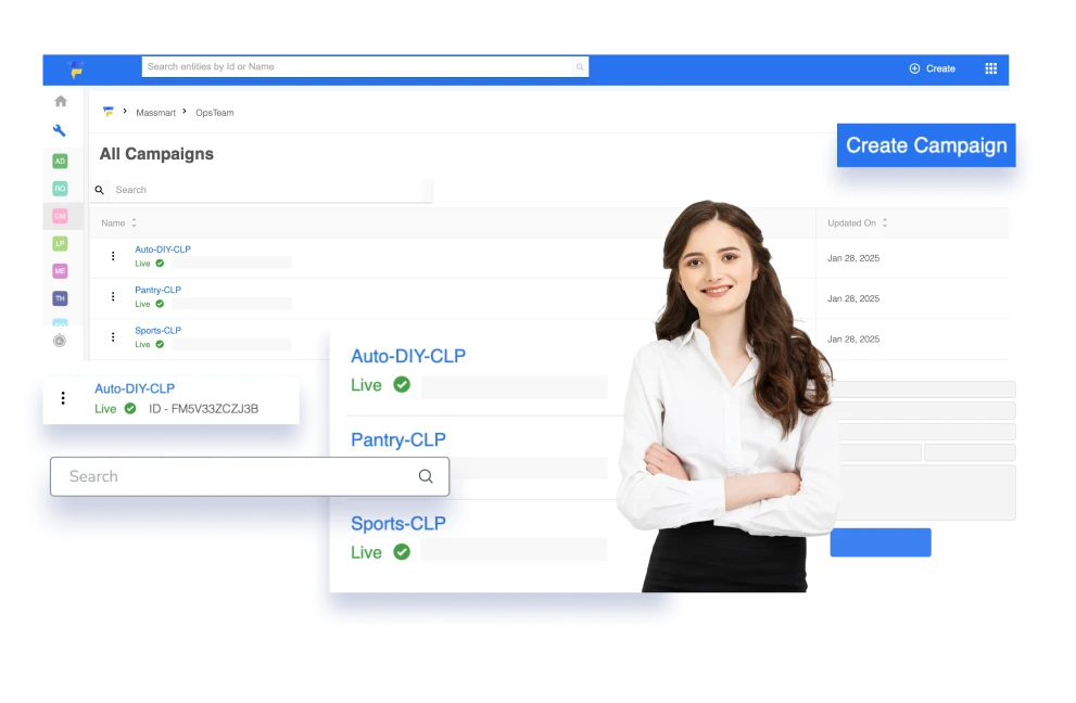 Run campaigns easily
