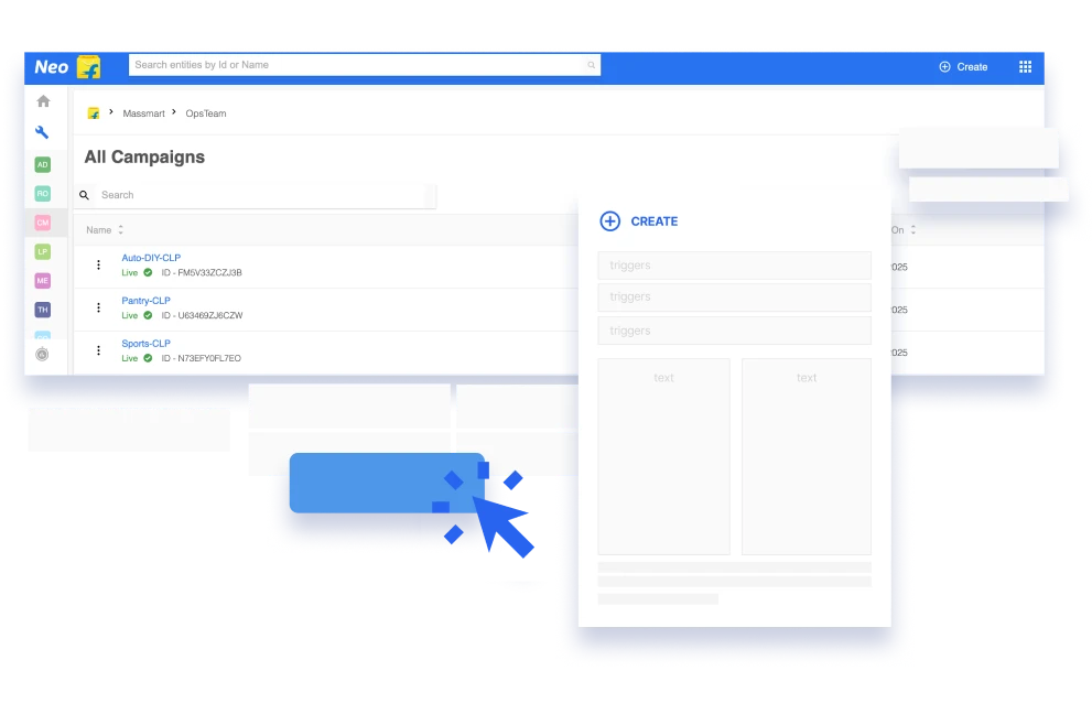 Create Campaign easily