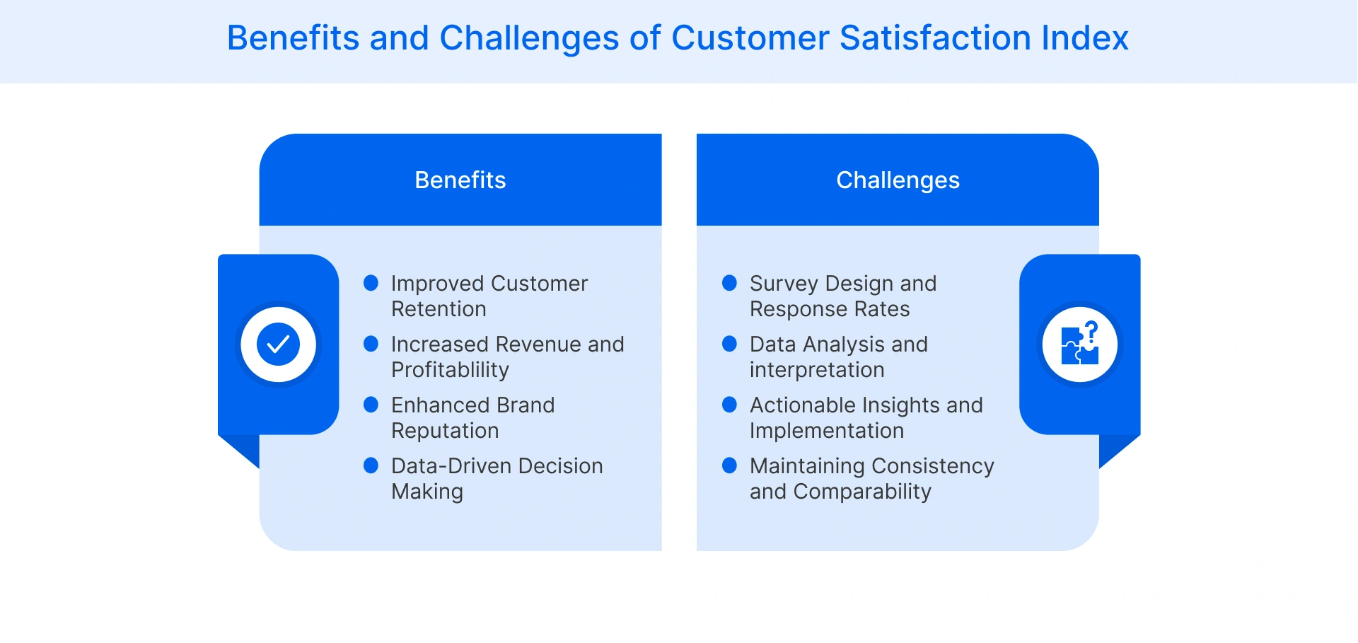Benefits and Challenges of Customer Satisfaction Index