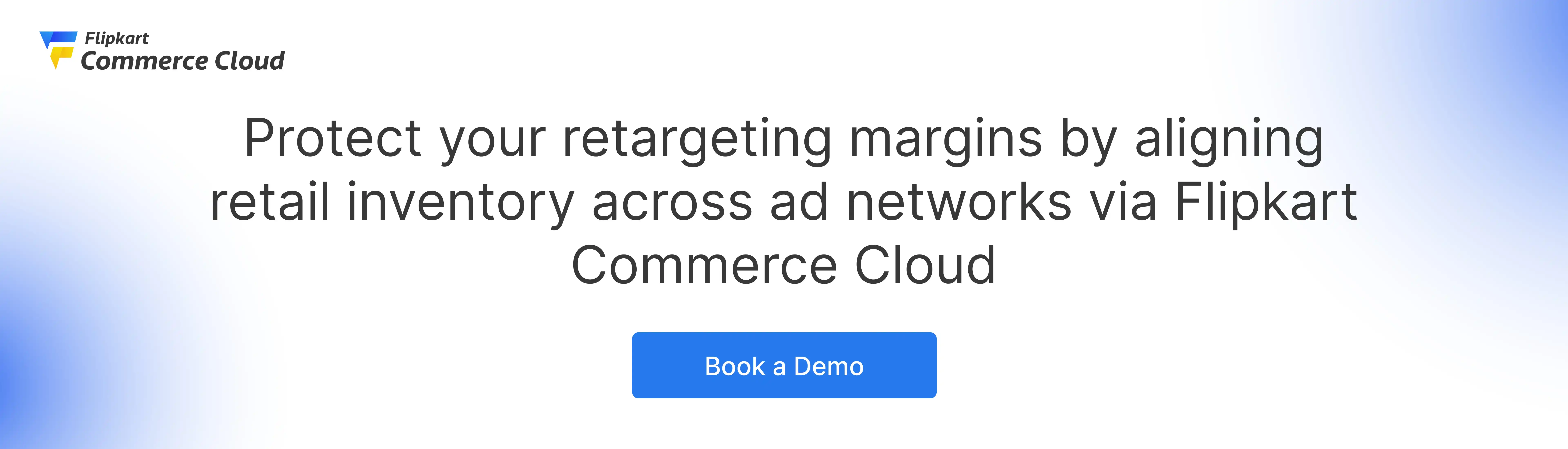 Flipkart Commerce Cloud retail media inventory alignment for social retargeting campaigns