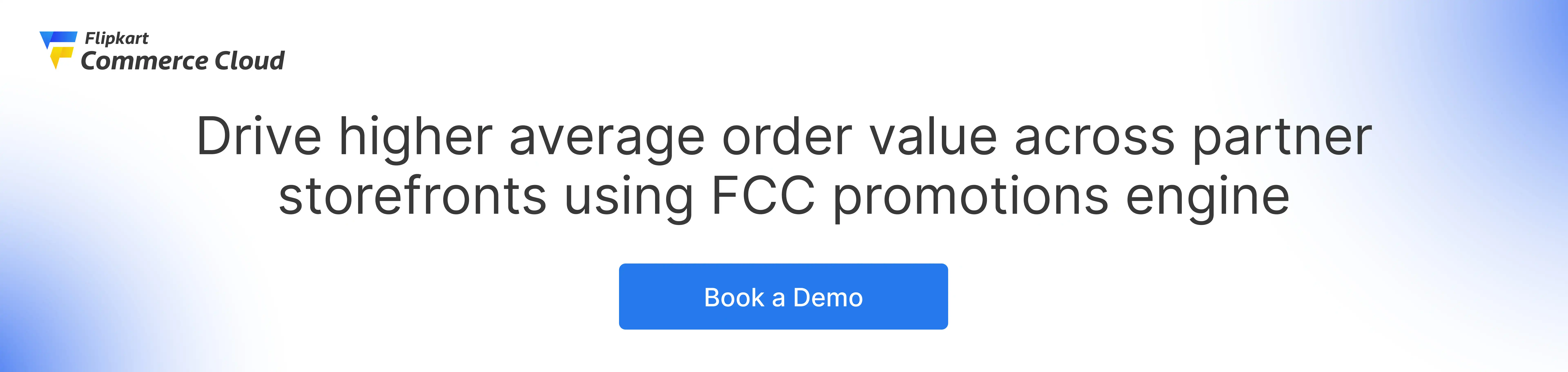Use Flipkart Commerce Cloud promotions engine for cross-store product bundling