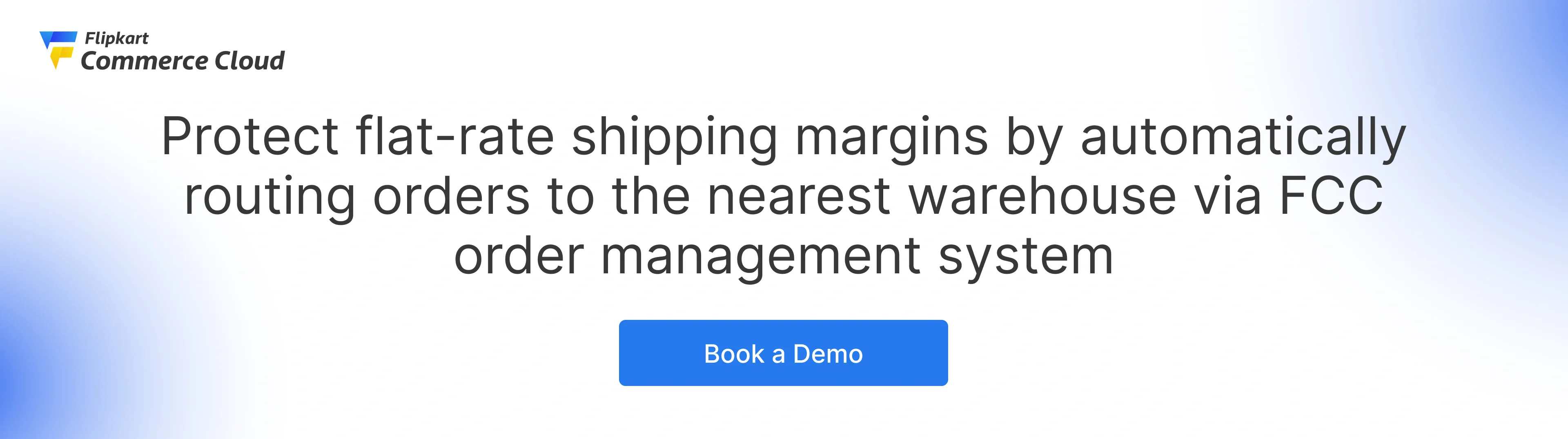 Flipkart Commerce Cloud Order Management System for uniform delivery pricing margin protection