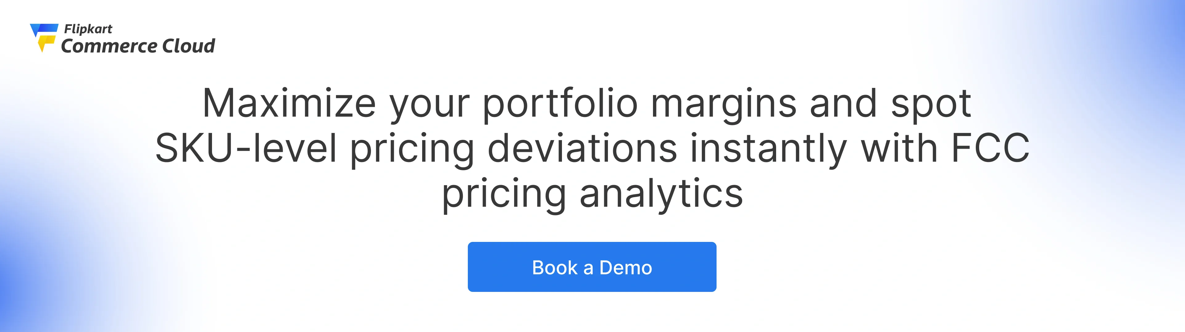 Flipkart Commerce Cloud Pricing Analytics for tracking your sales price variance in real time