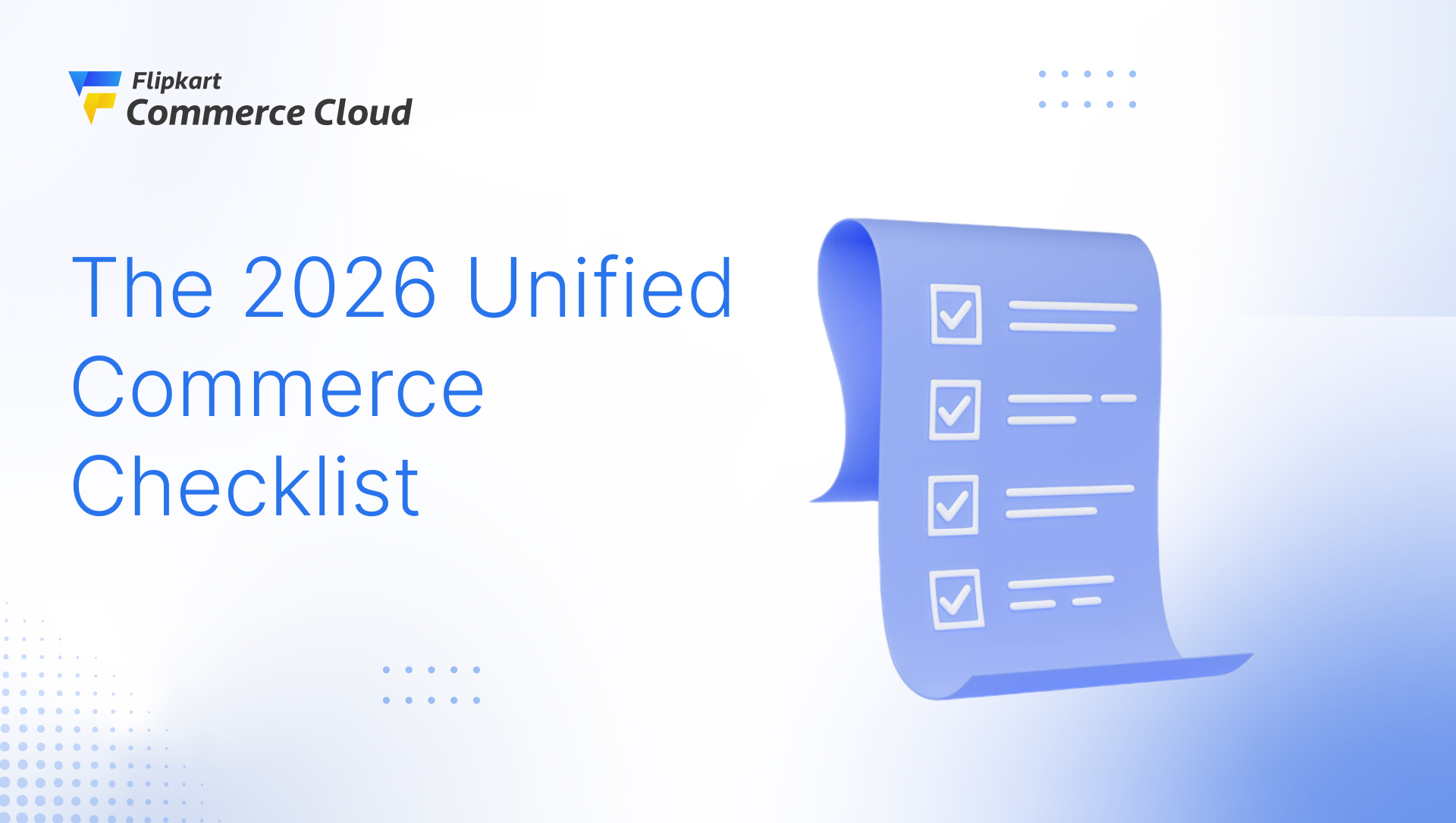 Unified Commerce Checklist