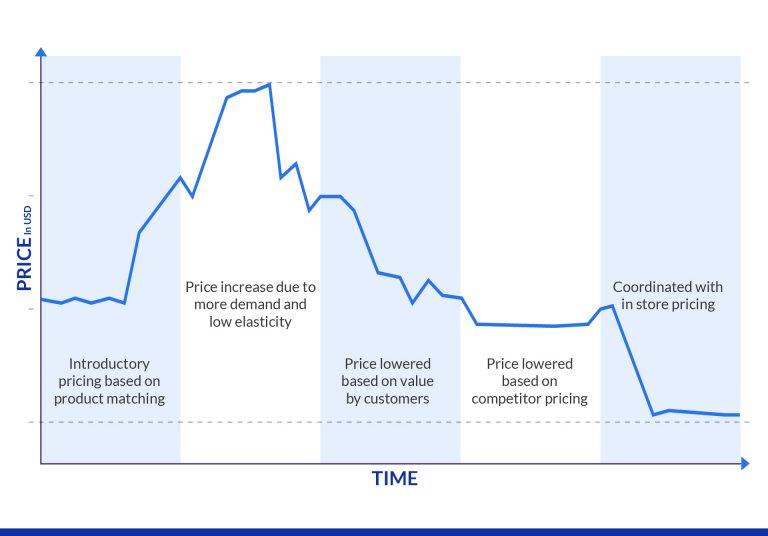 different modules working to suggest pricing in dynamic pricing strategy